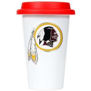  Sports NFL REDSKINS 12oz Double Wall Tumbler with Silicone 