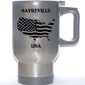  US Flag   Sayreville, New Jersey (NJ) Stainless Steel Mug 