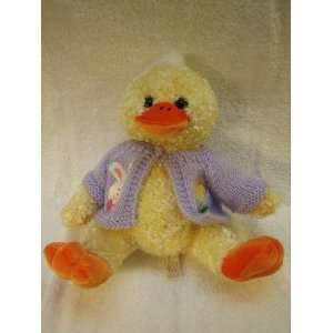  Plush Duck with Easter Sweater Toy (Dan Dee Collectors 