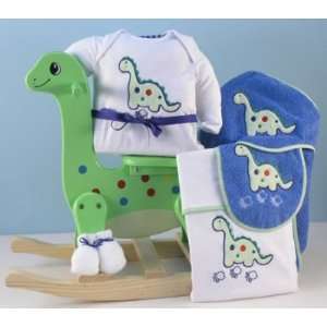 Dandy Dinosaur Rocker Baby Gift Set Baby