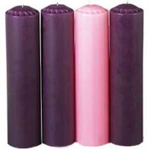  3 x 12 Column Candle Advent Set