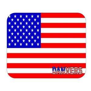  US Flag   Danvers, Massachusetts (MA) Mouse Pad 