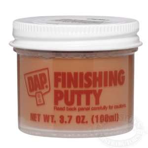  DAP Finishing Putty 21245 3.7 oz Jar White