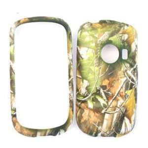 Huawei M835 Camo / Camouflage Hunter Series, w/ Green Leaves Hard Case 