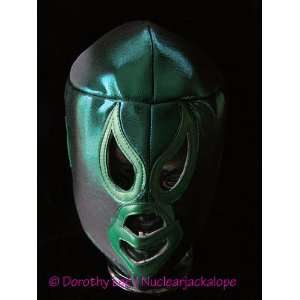  Lucha Libre Wrestling Halloween Mask Santo Verde green 