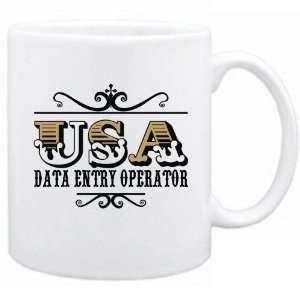  New  Usa Data Entry Operator   Old Style  Mug 