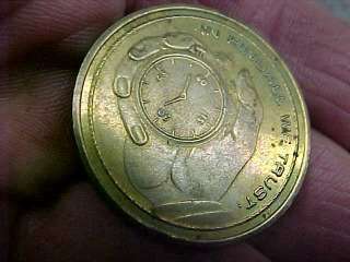 RARE Safe Cracker Safecracker In Pinball we trust token metal coin 