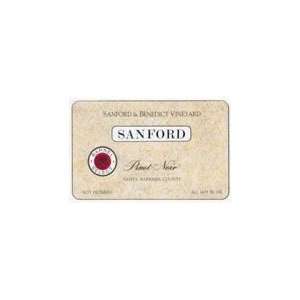  Sanford Pinot Noir Barrel Select Sanford & Benedict 2002 