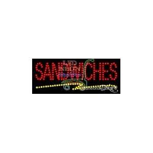  Sandwiches LED Business Sign 8 Tall x 24 Wide x 1 Deep 