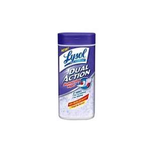  Lysol Dual Action Disinfecting Scrub Wipes   28/Pack, 12 