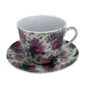  TEA SANDO ROSE CUP AND SAUCER SET