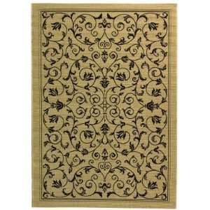  Safavieh Courtyard CY2098 Sand and Black Country 2 x 37 