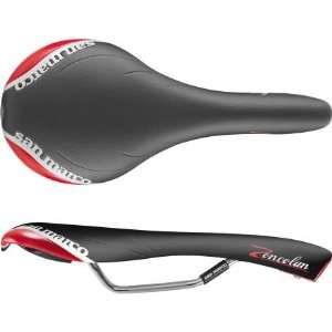 Selle San Marco Zoncolan Racing Red Edition Saddle Black/Red, One Size 