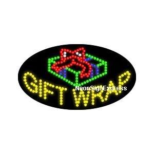  Animated Gift Wrap LED Sign 