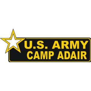  United States Army Camp Adair Bumper Sticker Decal 9 
