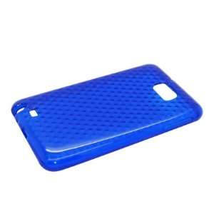  Blue Flexible TPU Crystal Skin Cover Phone Case for Samsung 