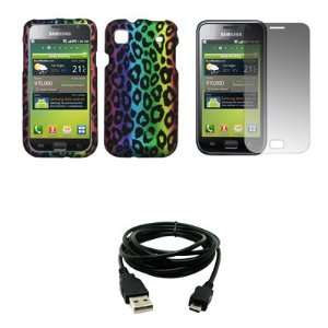   Protector + USB Data Cable for Samsung Galaxy S i9000 Electronics