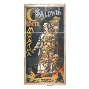  Historic Theater Poster (M), Samri S Baldwin the white 