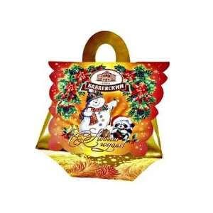 Happy New Year Gift Purse of Sweets 400 G (14 Oz)  Grocery 