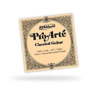  DAddario J4504 Pro Arte Nylon Classical Guitar Single 