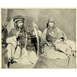  1893 Print Chicago Worlds Fair Bedouin Arab Family 