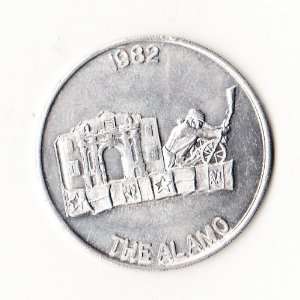  1982 the Alamo Aluminum Coin 