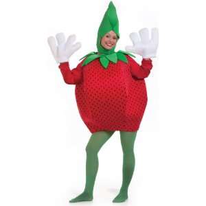 Lets Party By Peter Alan Inc Strawberry Adult Costume / Red   One Size 