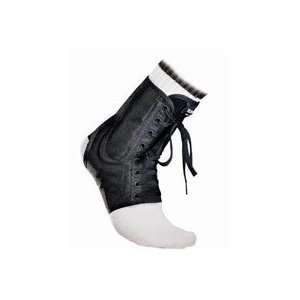 199T BL S Brace Ankle Two Layered Polyester/Vinyl Mesh Black Small 