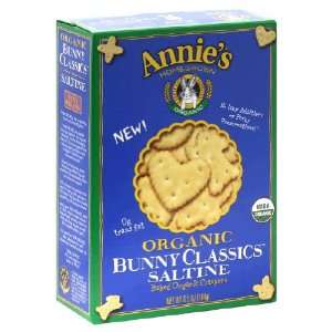 AnnieS Homegrown Organic Saltine Bunny Cracker ( 12x6.5 OZ)  