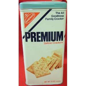  Nabisco Premium Saltine Crackers Tin 