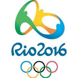  Rio Summer Olympics 2016 logo sticker vinyl decal 5 x 3.5 