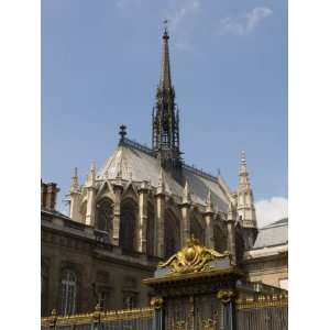 Sainte Chapelle, Ile De La Cite, Paris, France, Europe Photographic 