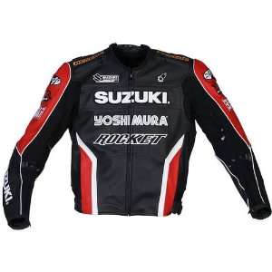 Joe Rocket Superbike Mens Suzuki Replica Road Race Motorcycle Jacket 