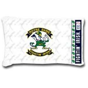    Notre Dame Fighting Irish Pillowcase   Standard