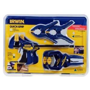  Irwin Quick Grip 6 Piece Clamp Set