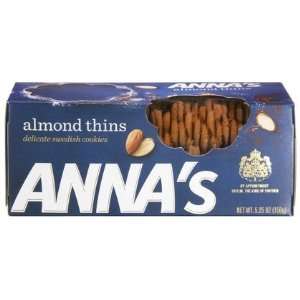 Annas Thins, Almond Cinnamon, 5.25 oz Grocery & Gourmet Food