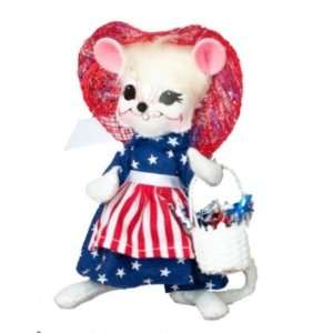  Annalee Mobilitee 4th of July Patriotic Girl Mouse 6 