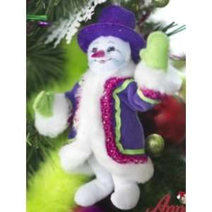  Annalee Mobilitee Doll Christmas Winter Whimsy Snowman 
