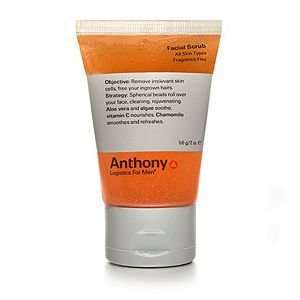 Anthony Logistics for Men Facial Scrub, 2 fl oz Beauty