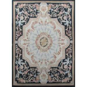    9x12 Fine French Aubusson Weave Rug S71