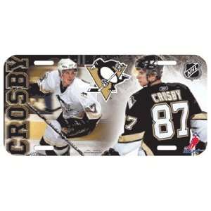   Crosby #87 High Definition License Plate *SALE*