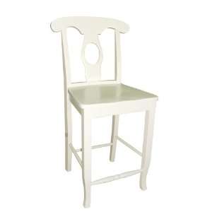  International Concepts S31 122W Empire Stool with Solid 