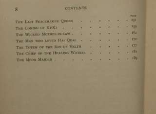 INDIAN FOLK TALES MARY NIXON ROULET 1911 HC ILLUS  