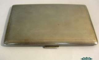 Sterling Silver Cigarette Case By Deakin & Francis Ltd Birmingham 