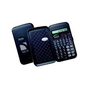  Scientific LCD calculator and clock with folding cover 