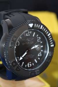 Mens Invicta 1073 Black Sea Hunter Automatic Swiss Sellita SW200 Watch 