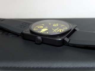 ross br01 92 aviation type 46mm limited edition yellow markers