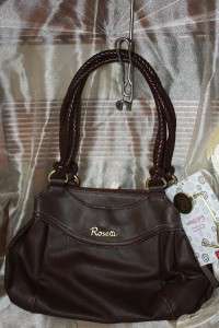 Rosetti nwt Brown Shoulder Bag w/Hang Ups $59  