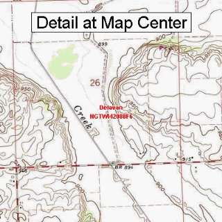  Map   Delavan, Wisconsin (Folded/Waterproof)