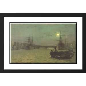  Grimshaw, John Atkinson 40x28 Framed and Double Matted 